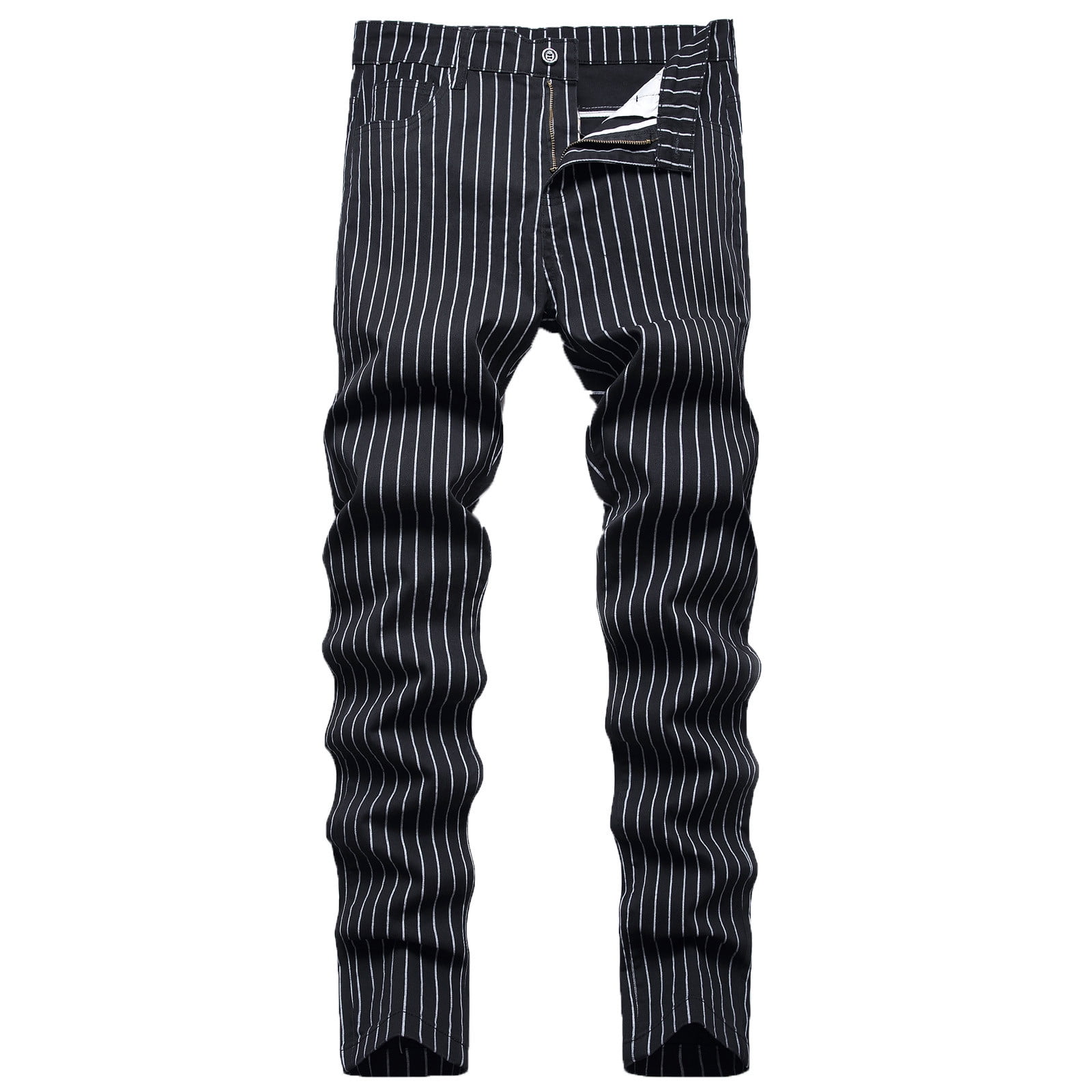 Men's Regular Fit Cotton Solid Formal Pant - Black